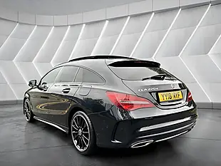 Used 2018 Mercedes-Benz Cla AMG Line Shooting Brake Black - Interior and Exterior details 9