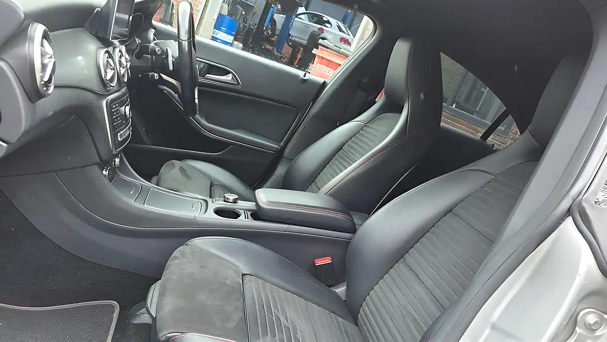 Used 2018 Mercedes-Benz Cla AMG Line Silver - Interior and Exterior details 12