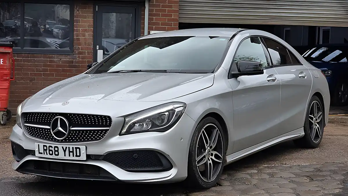 Used 2018 Mercedes-Benz Cla AMG Line Silver - Interior and Exterior details 2