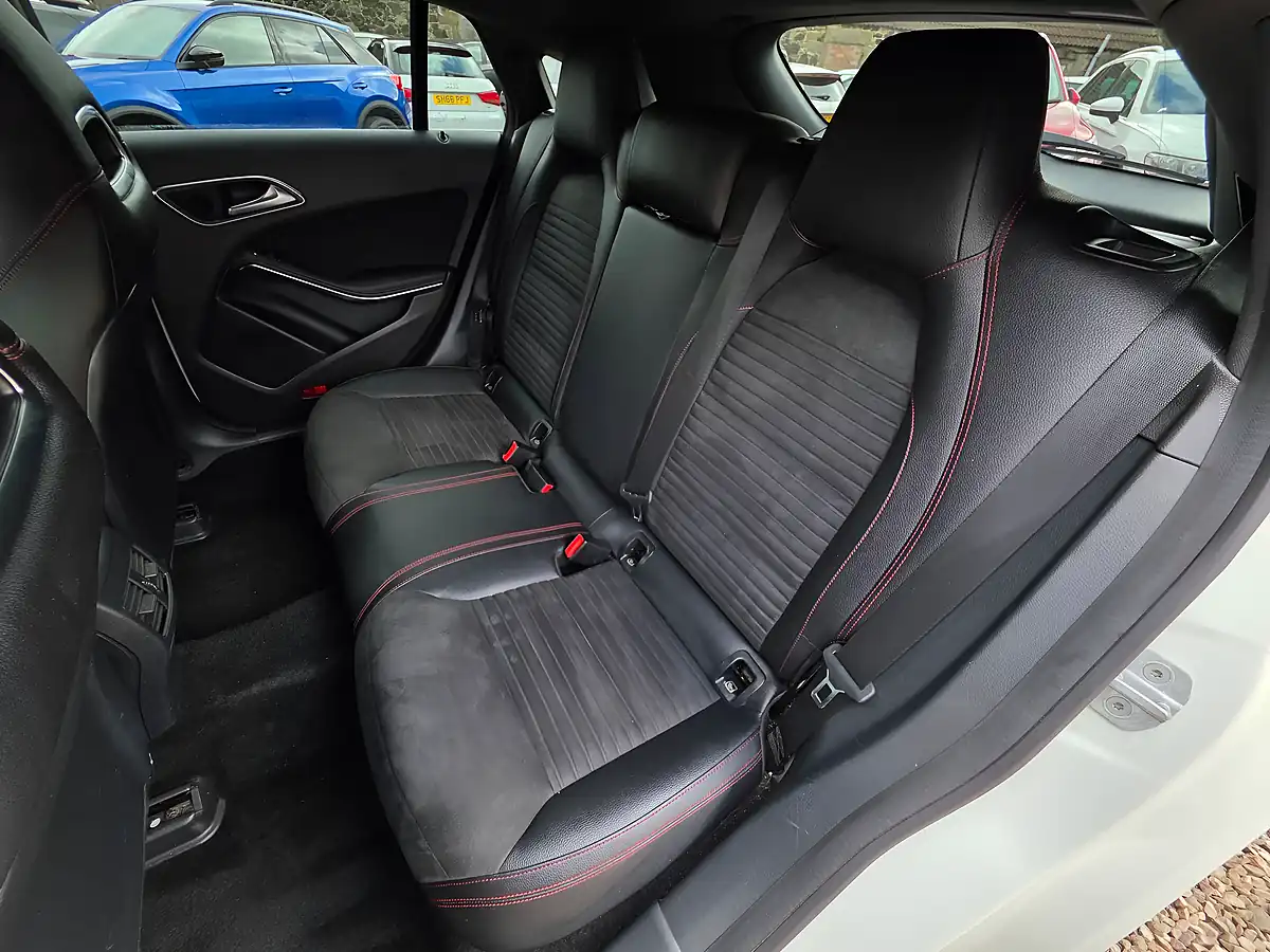 Used 2018 Mercedes-Benz Cla AMG Line White - Interior and Exterior details 12