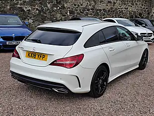 Used 2018 Mercedes-Benz Cla AMG Line White - Interior and Exterior details 18