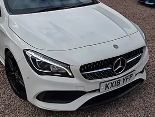 Used 2018 Mercedes-Benz Cla AMG Line White - Interior and Exterior details 2