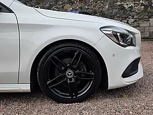 Used 2018 Mercedes-Benz Cla AMG Line White - Interior and Exterior details 20