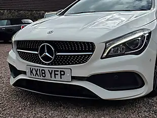 Used 2018 Mercedes-Benz Cla AMG Line White - Interior and Exterior details 6