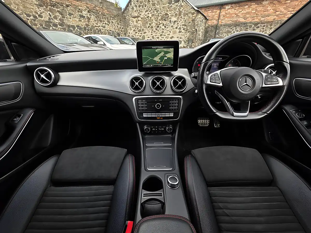 Used 2018 Mercedes-Benz Cla AMG Line White - Interior and Exterior details 7