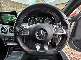 Used 2018 Mercedes-Benz Cla AMG Line White - Interior and Exterior details 9