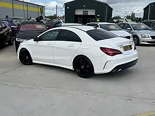 Used 2018 Mercedes-Benz Cla AMG Line White - Interior and Exterior details 7