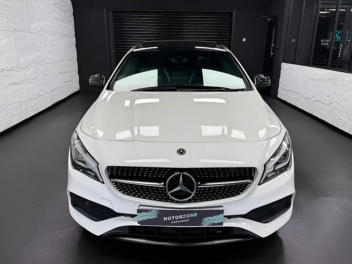 Used 2018 Mercedes-Benz Cla AMG Line White - Interior and Exterior details 14