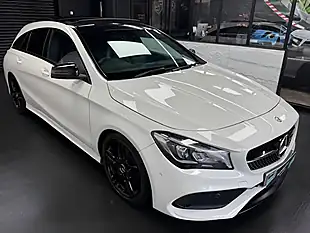 Used 2018 Mercedes-Benz Cla AMG Line White - Interior and Exterior details 16