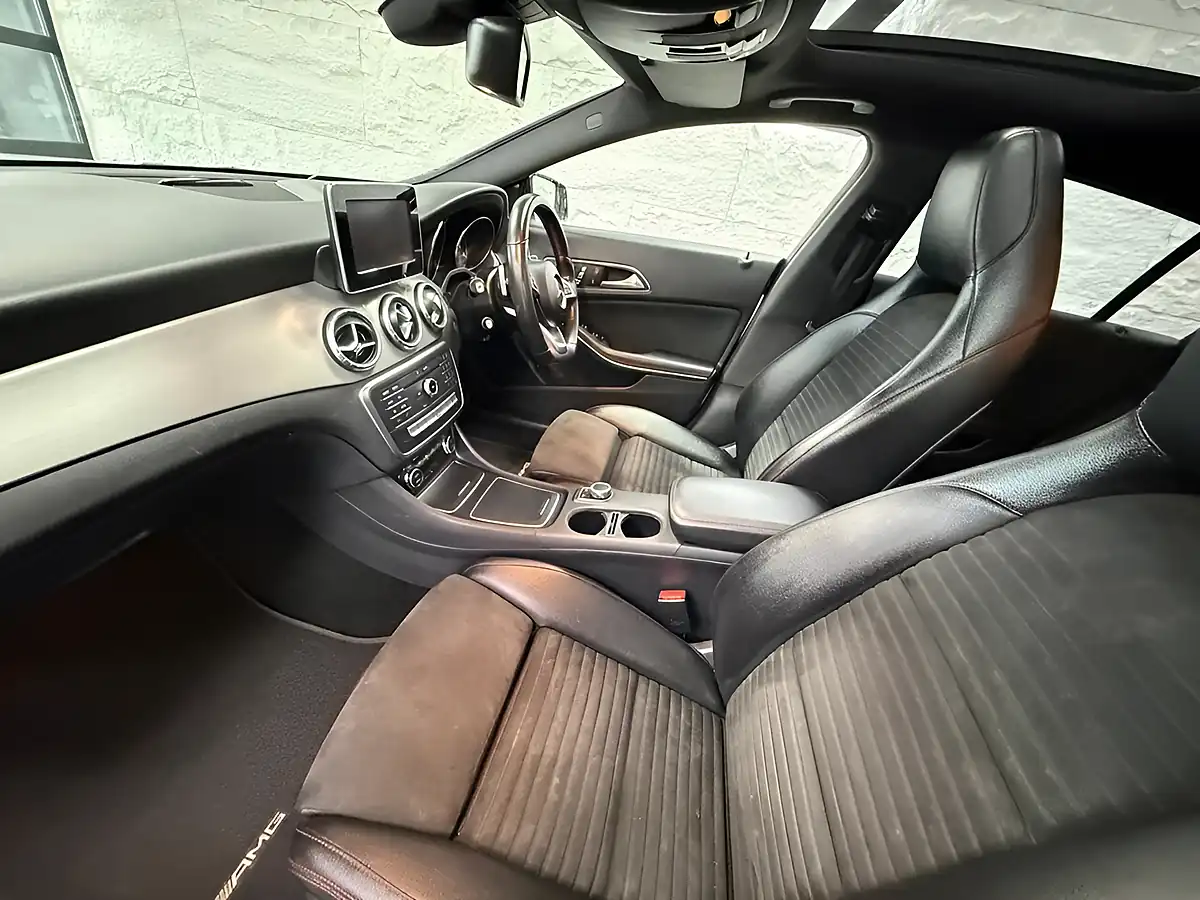 Used 2018 Mercedes-Benz Cla AMG Line White - Interior and Exterior details 18