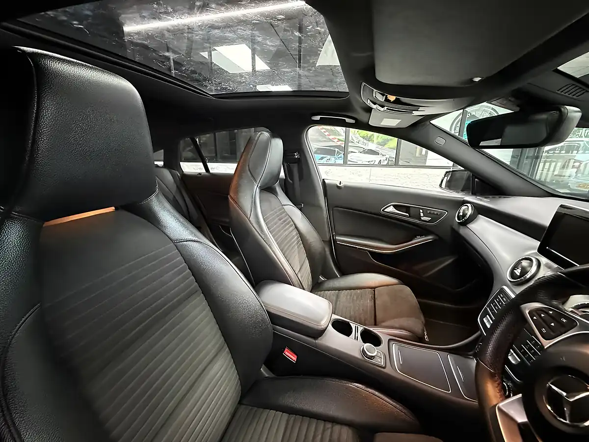 Used 2018 Mercedes-Benz Cla AMG Line White - Interior and Exterior details 3
