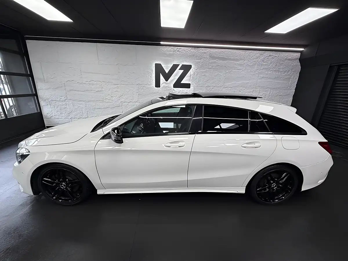 Used 2018 Mercedes-Benz Cla AMG Line White - Interior and Exterior details 4