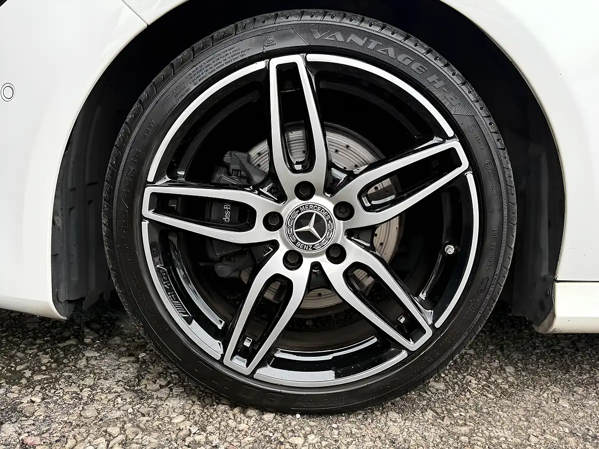 Used 2018 Mercedes-Benz Cla AMG Line White - Interior and Exterior details 11