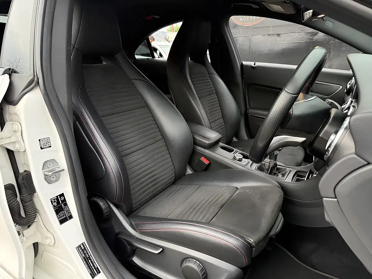 Used 2018 Mercedes-Benz Cla AMG Line White - Interior and Exterior details 12