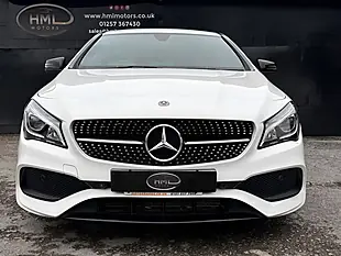 Used 2018 Mercedes-Benz Cla AMG Line White - Interior and Exterior details 5