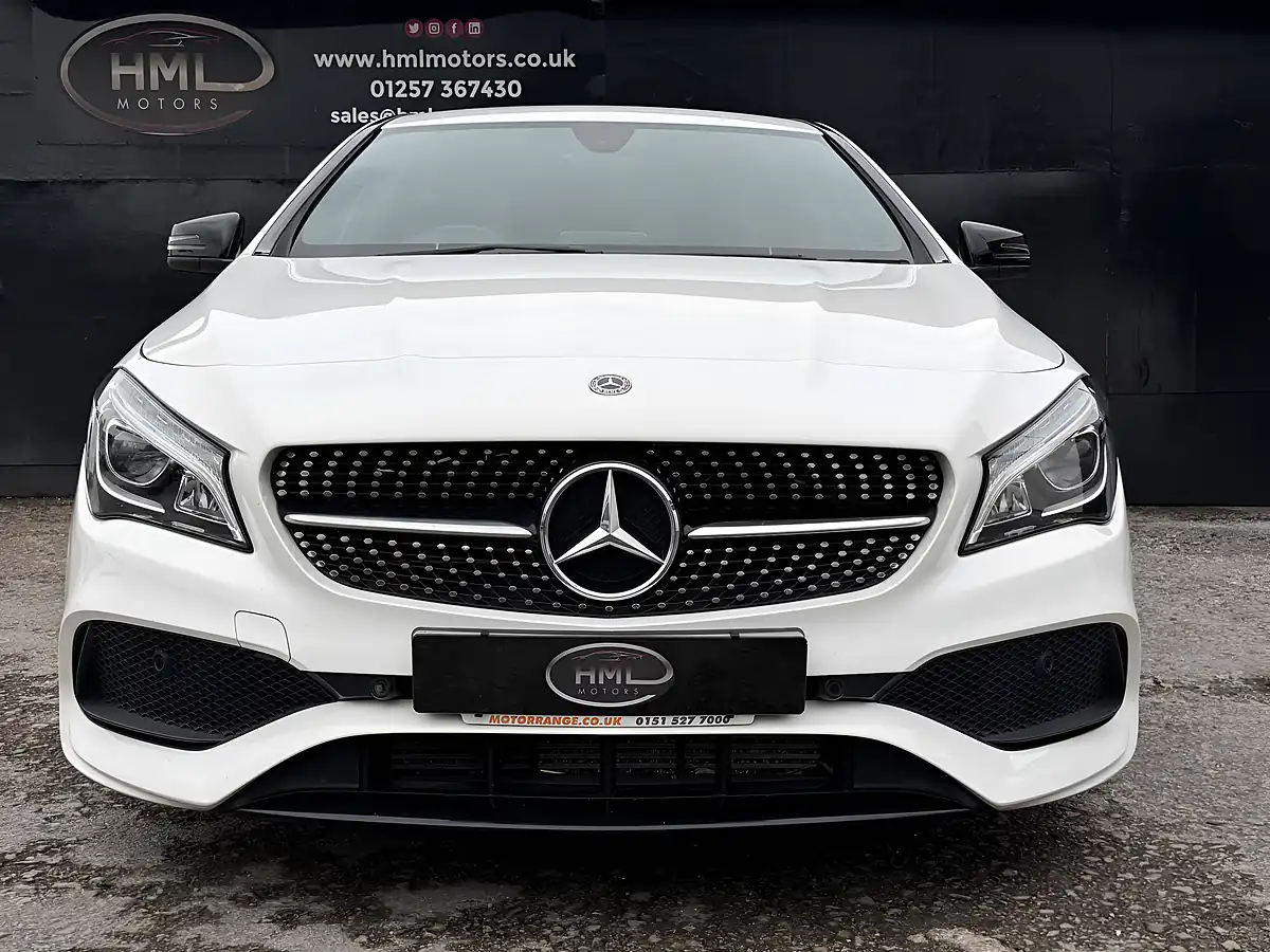 Used 2018 Mercedes-Benz Cla AMG Line White - Interior and Exterior details 5