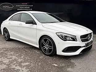 Used 2018 Mercedes-Benz Cla AMG Line White - Interior and Exterior details 6