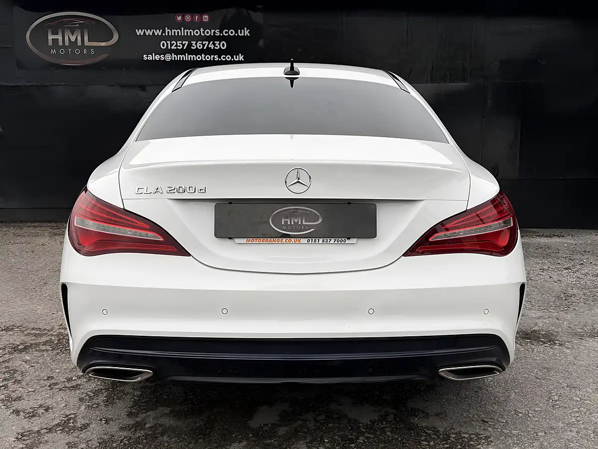 Used 2018 Mercedes-Benz Cla AMG Line White - Interior and Exterior details 9