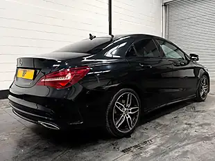 Used 2018 Mercedes-Benz Cla Class AMG Line Black - Interior and Exterior details 12