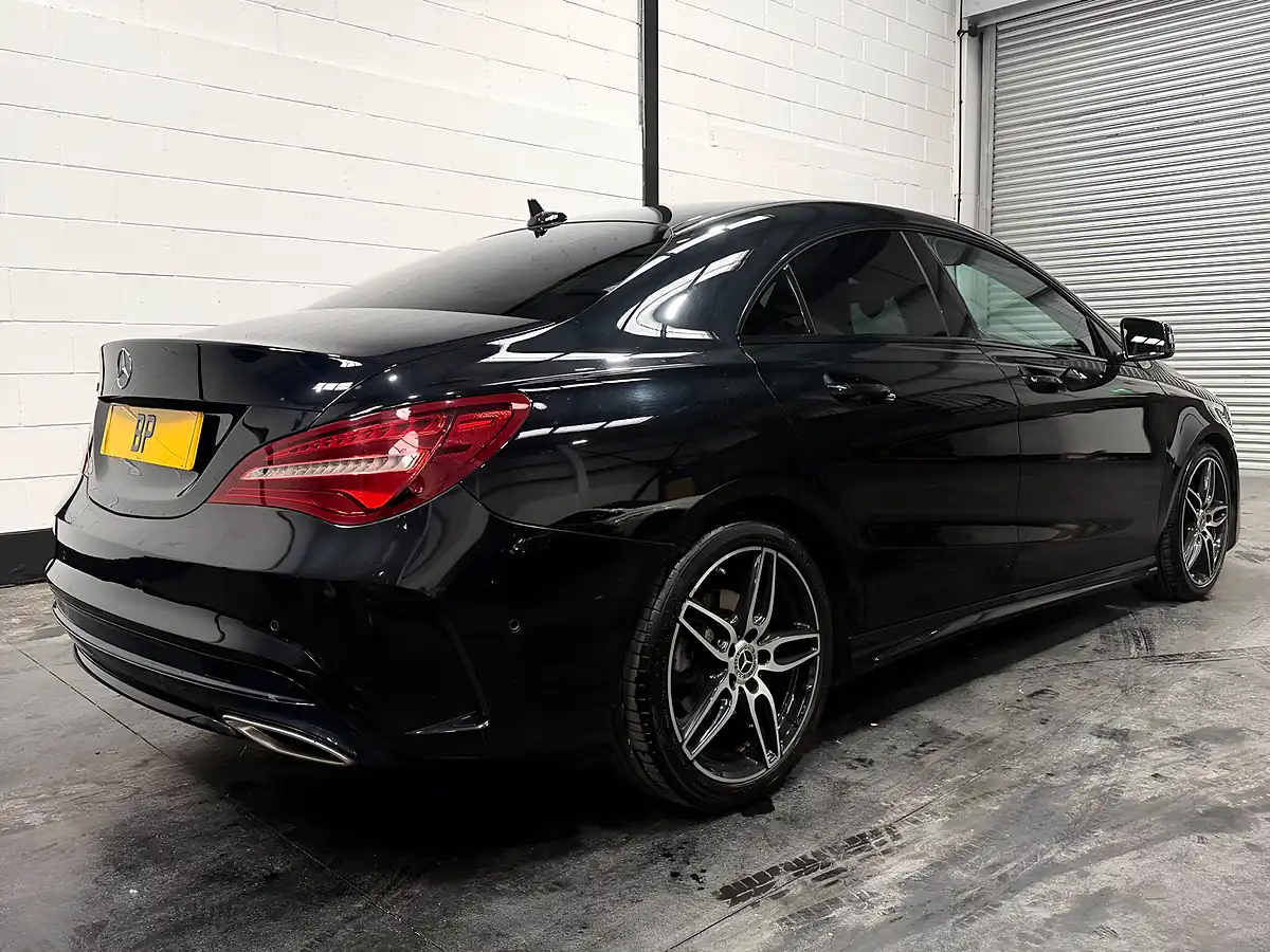 Used 2018 Mercedes-Benz Cla Class AMG Line Black - Interior and Exterior details 12