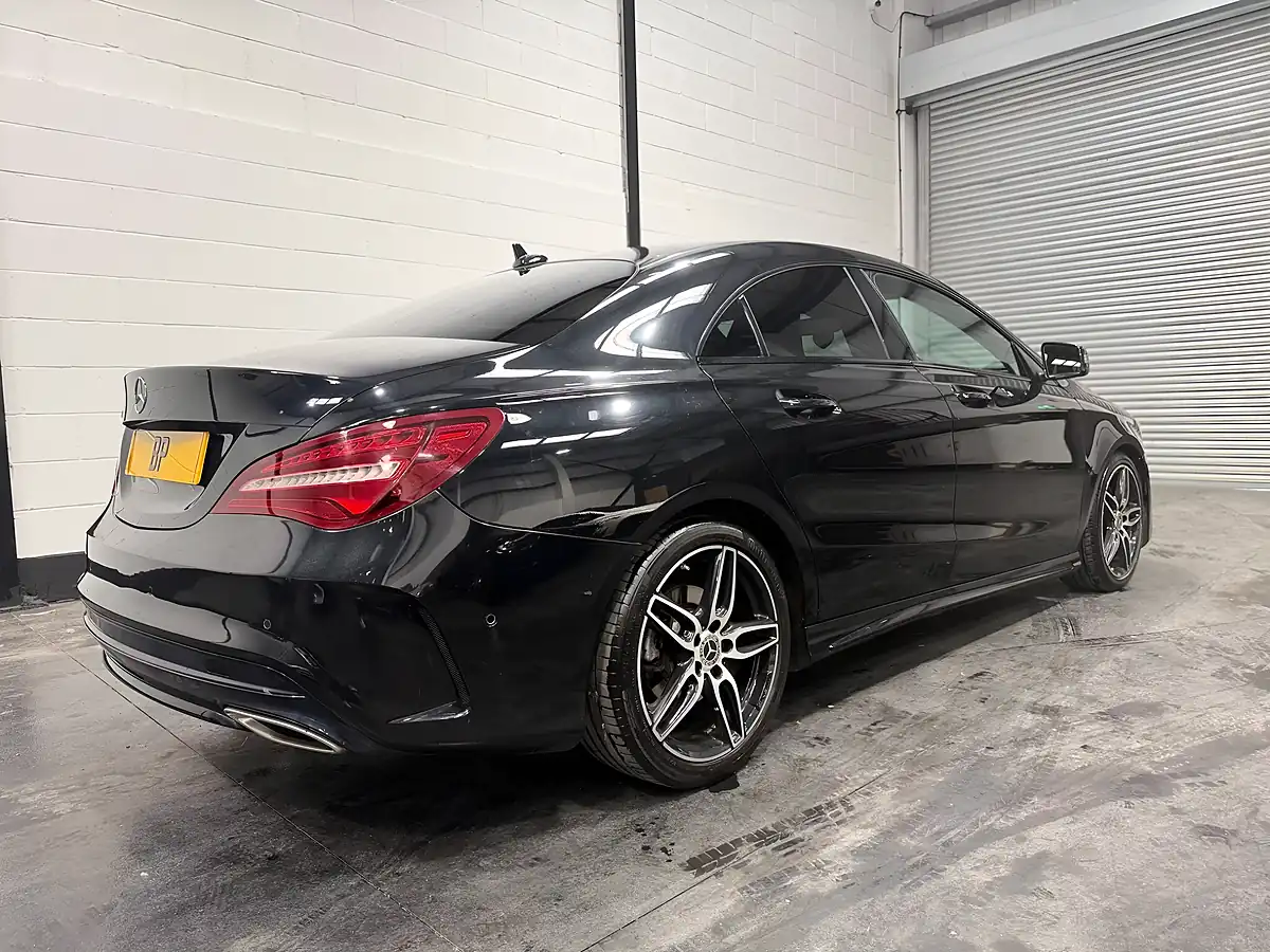 Used 2018 Mercedes-Benz Cla Class AMG Line Black - Interior and Exterior details 13