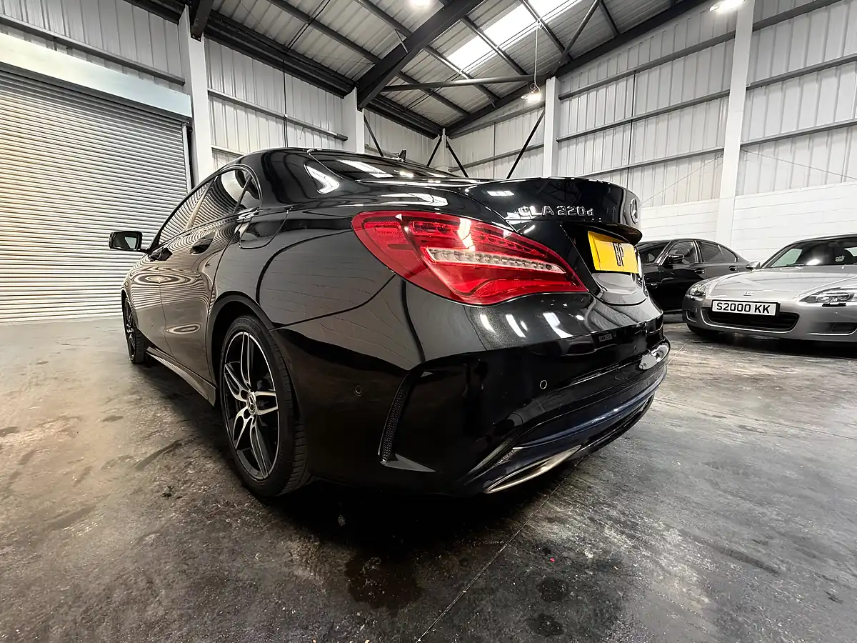 Used 2018 Mercedes-Benz Cla Class AMG Line Black - Interior and Exterior details 4