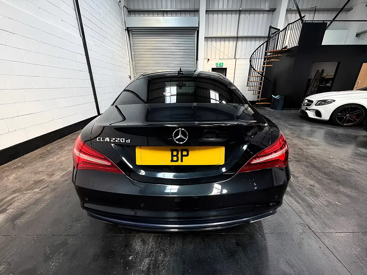 Used 2018 Mercedes-Benz Cla Class AMG Line Black - Interior and Exterior details 8