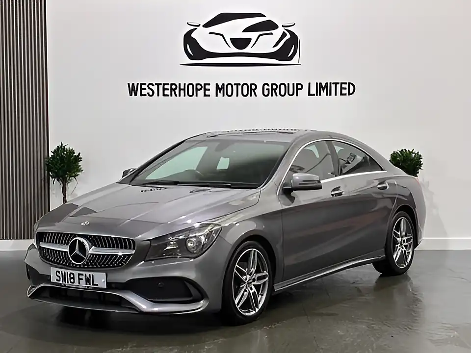 Used 2018 Mercedes-Benz Cla Class AMG Line Edition Grey - Interior and Exterior details 11