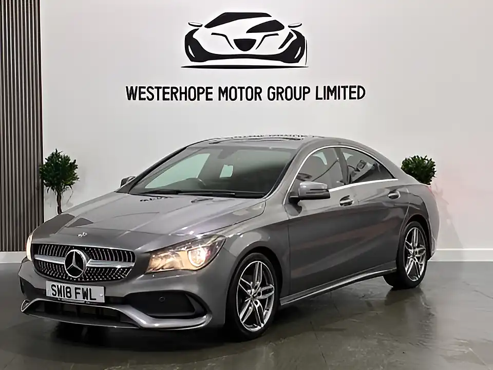 Used 2018 Mercedes-Benz Cla Class AMG Line Edition Grey - Interior and Exterior details 13