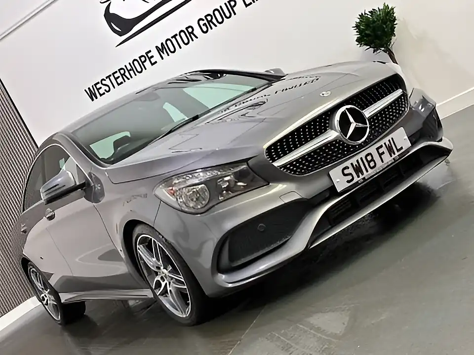 Used 2018 Mercedes-Benz Cla Class AMG Line Edition Grey - Interior and Exterior details 14