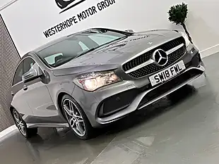 Used 2018 Mercedes-Benz Cla Class AMG Line Edition Grey - Interior and Exterior details 16