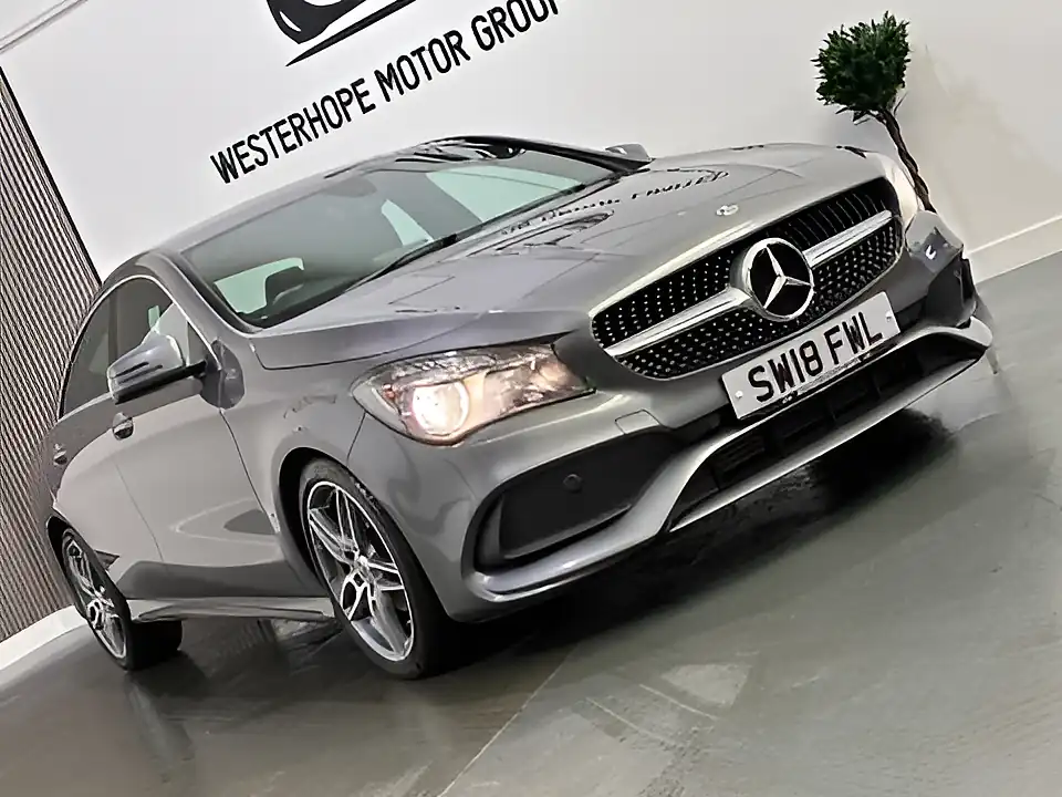 Used 2018 Mercedes-Benz Cla Class AMG Line Edition Grey - Interior and Exterior details 16
