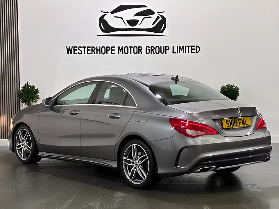 Used 2018 Mercedes-Benz Cla Class AMG Line Edition Grey - Interior and Exterior details 2