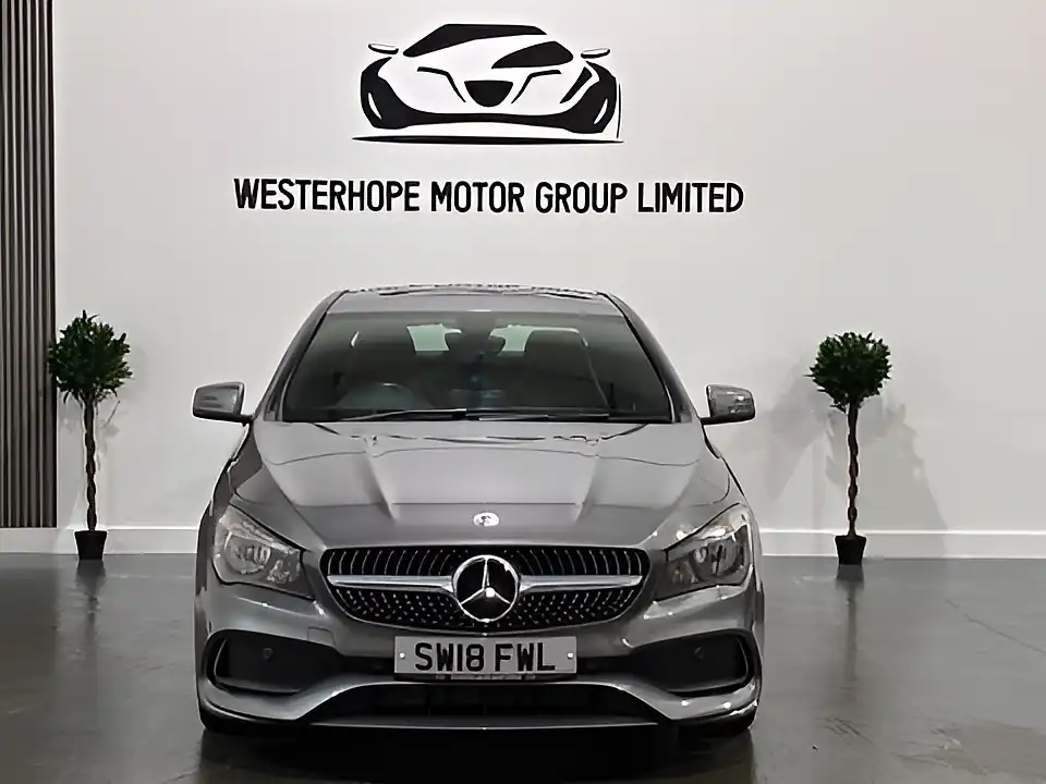 Used 2018 Mercedes-Benz Cla Class AMG Line Edition Grey - Interior and Exterior details 7
