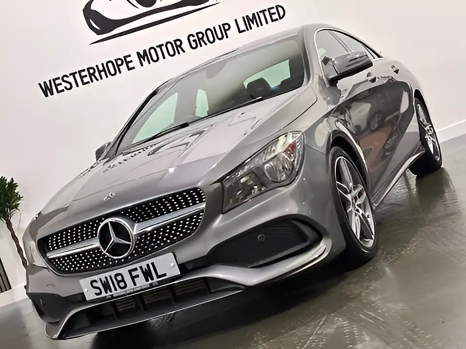 Used 2018 Mercedes-Benz Cla Class AMG Line Edition Grey - Interior and Exterior details 8