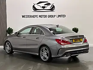 Used 2018 Mercedes-Benz Cla Class AMG Line Edition Grey - Interior and Exterior details 9