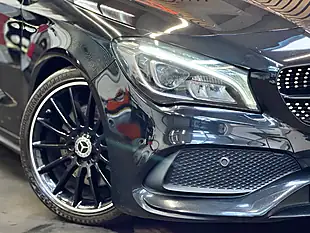 Used 2018 Mercedes-Benz Cla Class AMG Line Night Edition Shooting Brake Cosmos Black - Interior and Exterior details 10