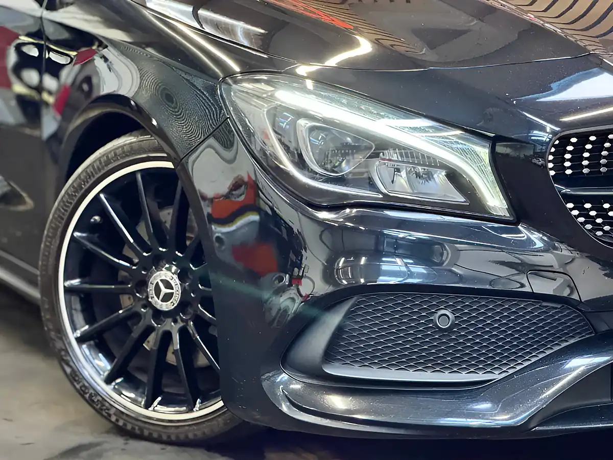 Used 2018 Mercedes-Benz Cla Class AMG Line Night Edition Shooting Brake Cosmos Black - Interior and Exterior details 10