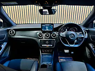 Used 2018 Mercedes-Benz Cla Class AMG Line Night Edition Shooting Brake Cosmos Black - Interior and Exterior details 15