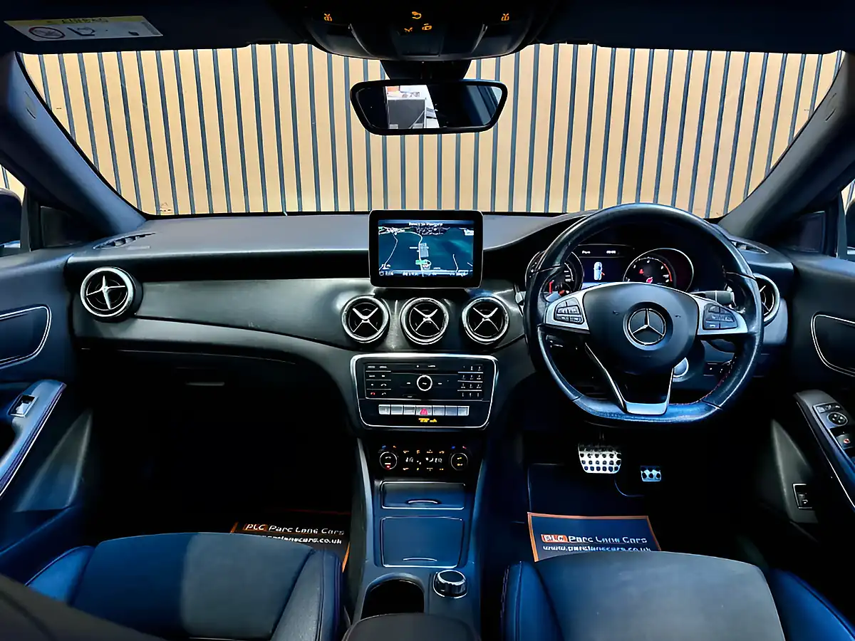 Used 2018 Mercedes-Benz Cla Class AMG Line Night Edition Shooting Brake Cosmos Black - Interior and Exterior details 15