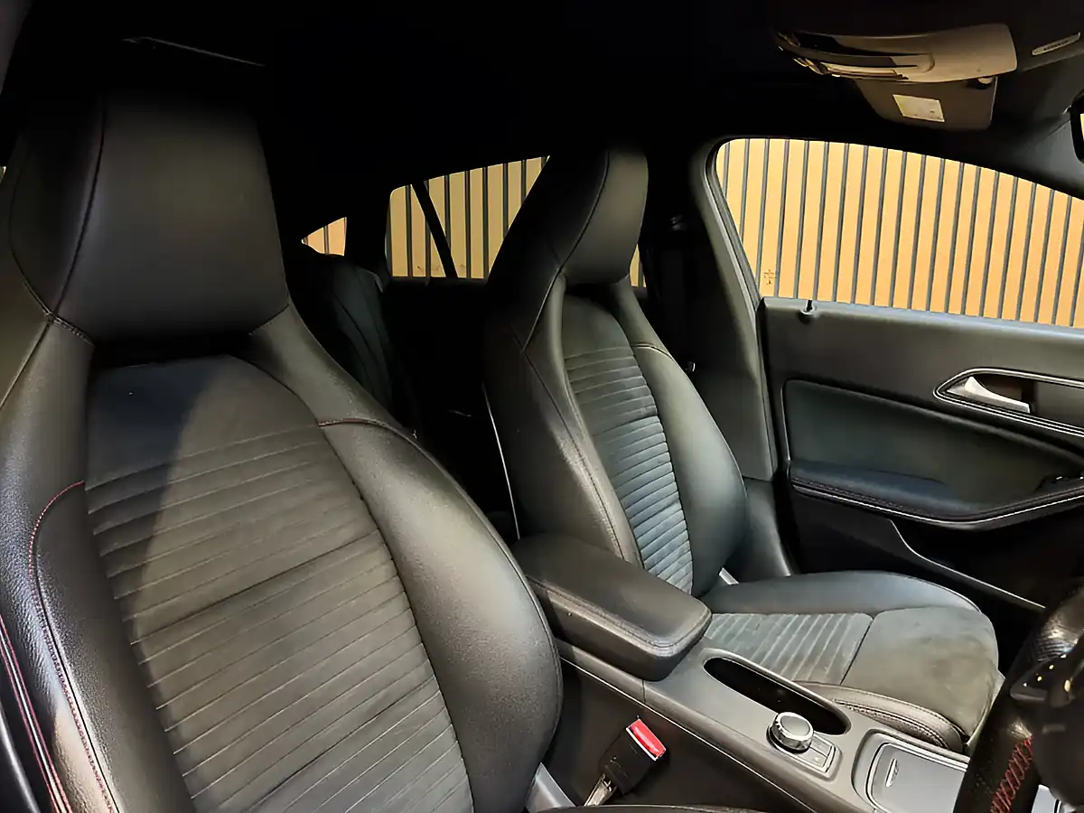 Used 2018 Mercedes-Benz Cla Class AMG Line Night Edition Shooting Brake Cosmos Black - Interior and Exterior details 17