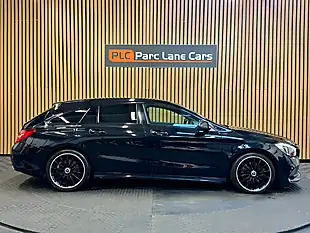 Used 2018 Mercedes-Benz Cla Class AMG Line Night Edition Shooting Brake Cosmos Black - Interior and Exterior details 2