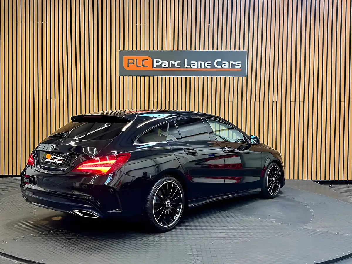 Used 2018 Mercedes-Benz Cla Class AMG Line Night Edition Shooting Brake Cosmos Black - Interior and Exterior details 3