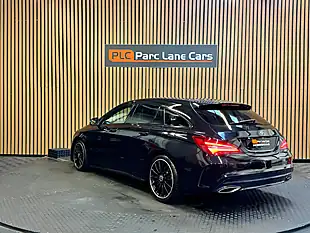 Used 2018 Mercedes-Benz Cla Class AMG Line Night Edition Shooting Brake Cosmos Black - Interior and Exterior details 5