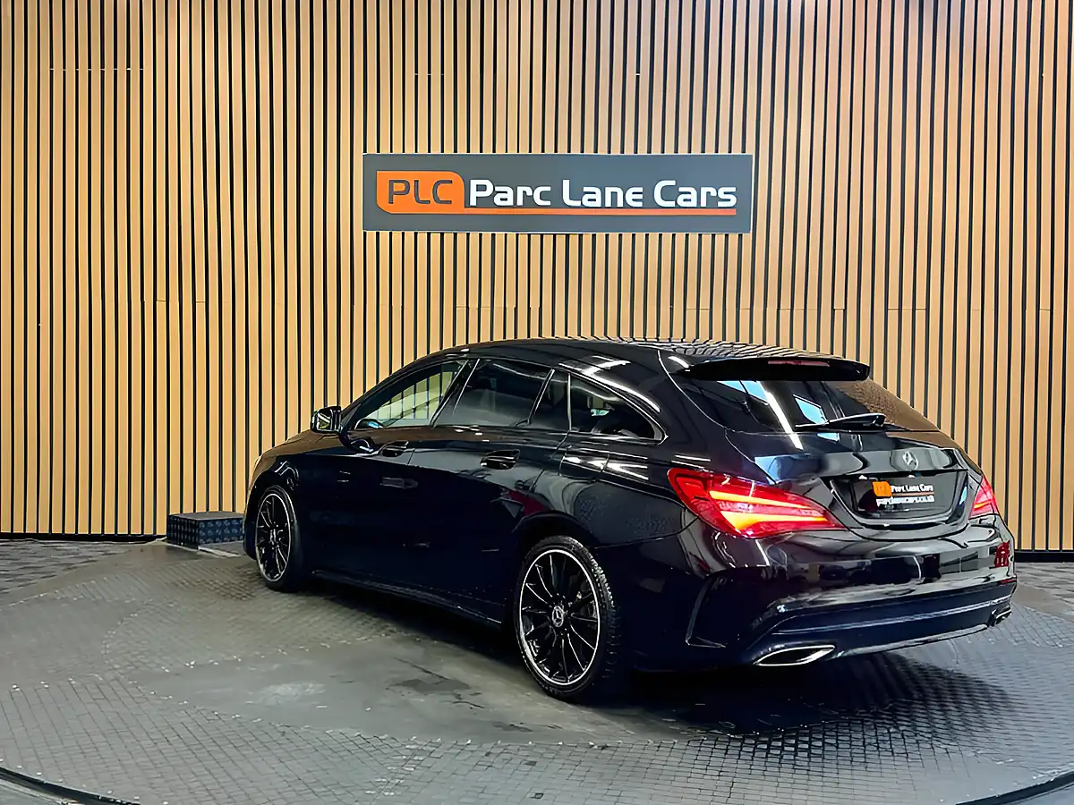 Used 2018 Mercedes-Benz Cla Class AMG Line Night Edition Shooting Brake Cosmos Black - Interior and Exterior details 5