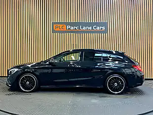 Used 2018 Mercedes-Benz Cla Class AMG Line Night Edition Shooting Brake Cosmos Black - Interior and Exterior details 6