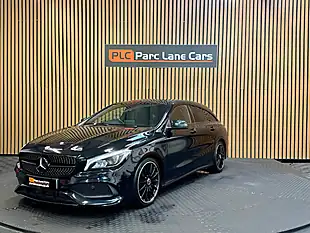 Used 2018 Mercedes-Benz Cla Class AMG Line Night Edition Shooting Brake Cosmos Black - Interior and Exterior details 7