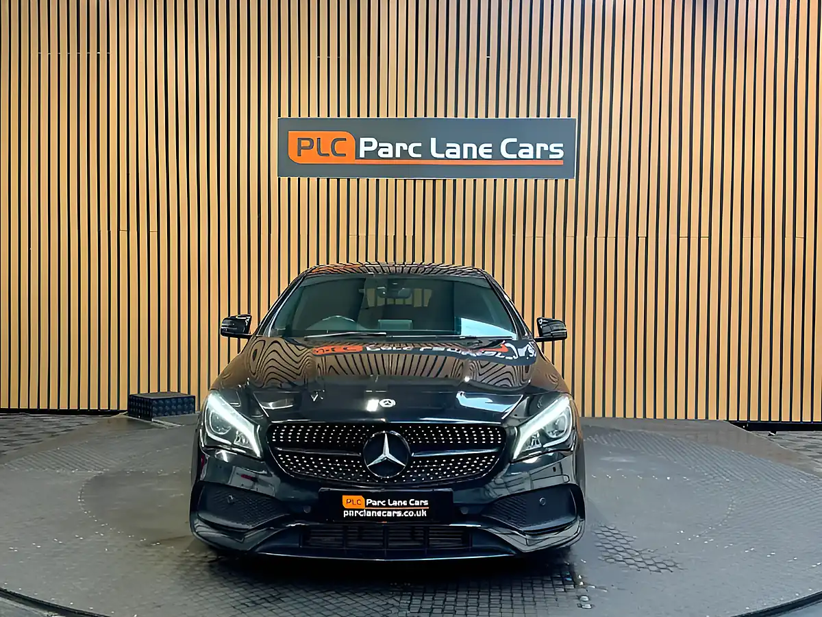 Used 2018 Mercedes-Benz Cla Class AMG Line Night Edition Shooting Brake Cosmos Black - Interior and Exterior details 8