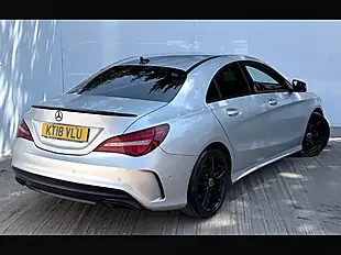 Used 2018 Mercedes-Benz Cla Class AMG Line Polar Silver - Interior and Exterior details 3