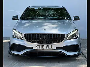 Used 2018 Mercedes-Benz Cla Class AMG Line Polar Silver - Interior and Exterior details 5